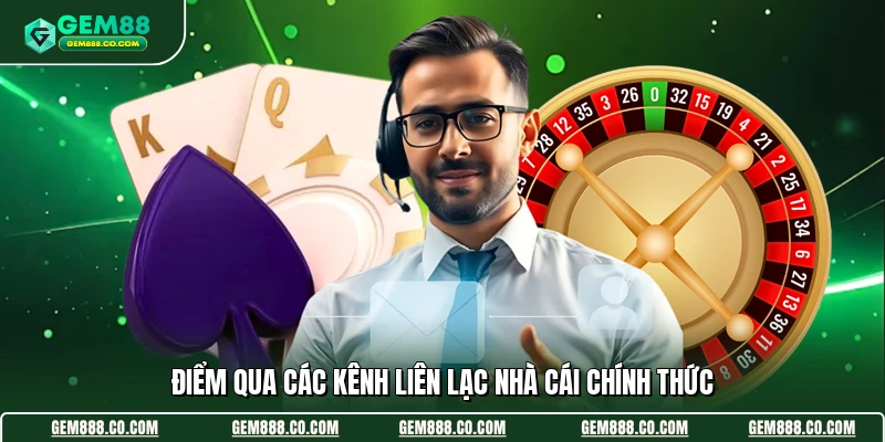 Liên Hệ Gem88 2 Điểm qua các kênh liên lạc nhà cái chính thức